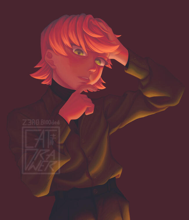 Evan Foster (OC) [Waist-Up, Painted