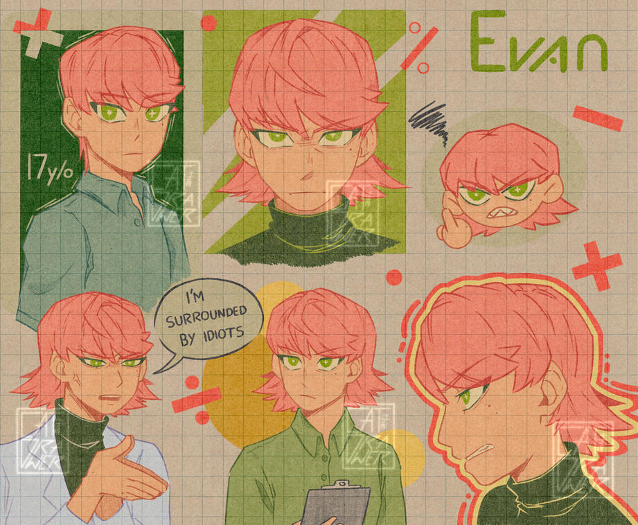 Evan Foster (OC) [Doodle Page]