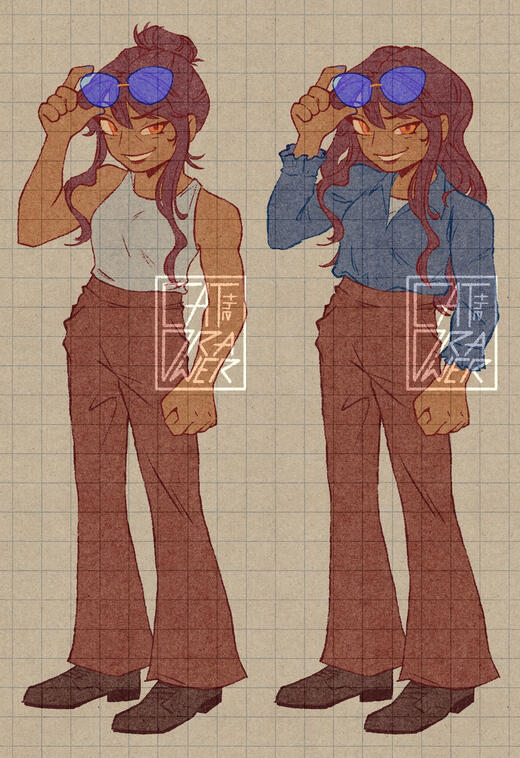 Joan Golde (Full Body, Flats)