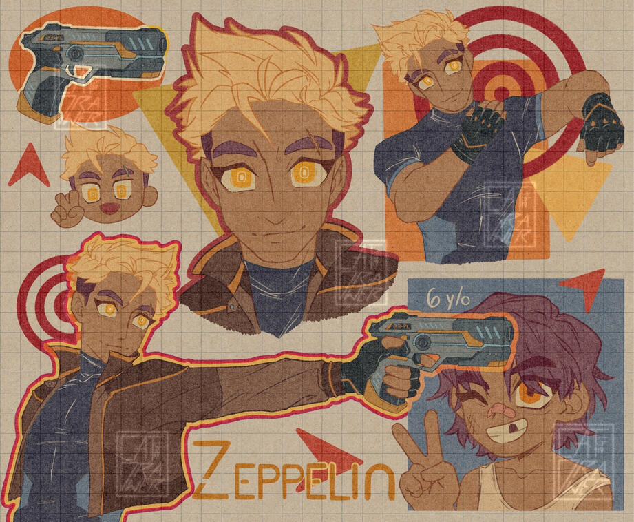 Zeppelin Pryce (OC) [Doodle Page]